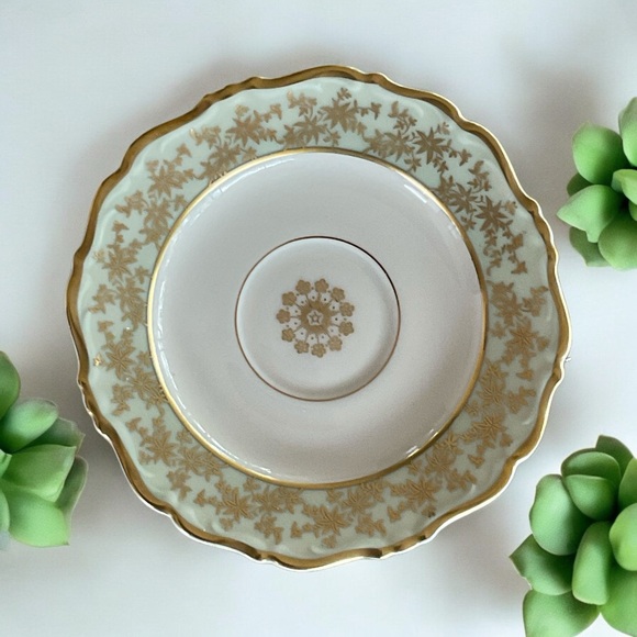 Vintage Swedish Demitasse Cup and Saucer Karlskrona Upsala Ekeby - Picture 9 of 9